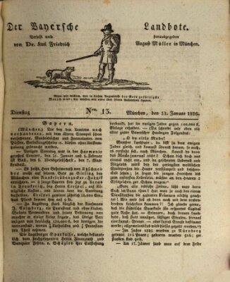 Der Bayerische Landbote Dienstag 31. Januar 1826