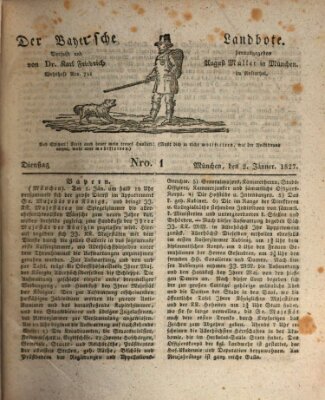 Der Bayerische Landbote Dienstag 2. Januar 1827