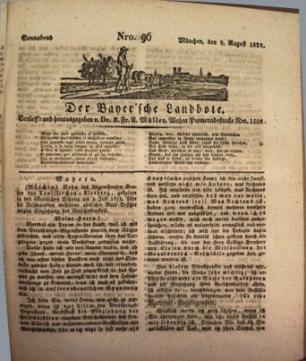 Der Bayerische Landbote Samstag 9. August 1828