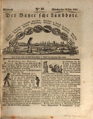 Der Bayerische Landbote Mittwoch 12. Januar 1831