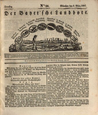 Der Bayerische Landbote Dienstag 8. März 1831