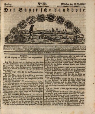 Der Bayerische Landbote Freitag 13. Mai 1831