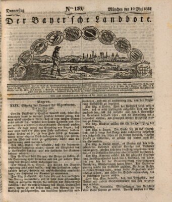 Der Bayerische Landbote Donnerstag 19. Mai 1831