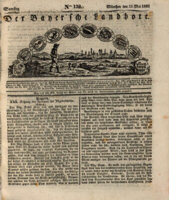 Der Bayerische Landbote Samstag 21. Mai 1831