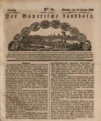 Der Bayerische Landbote Dienstag 31. Januar 1832