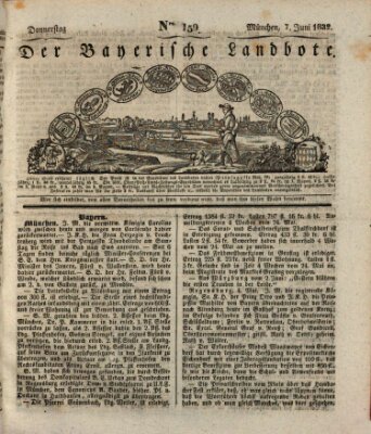 Der Bayerische Landbote Donnerstag 7. Juni 1832