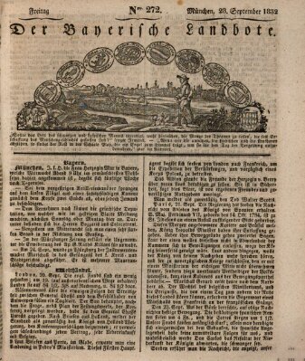 Der Bayerische Landbote Freitag 28. September 1832