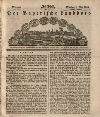 Der Bayerische Landbote Mittwoch 1. Mai 1833