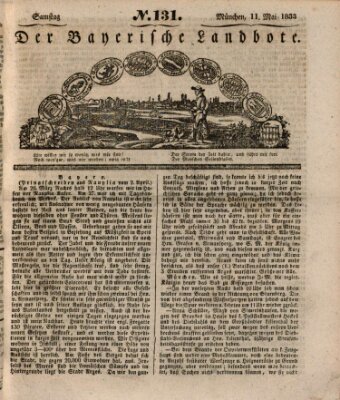 Der Bayerische Landbote Samstag 11. Mai 1833