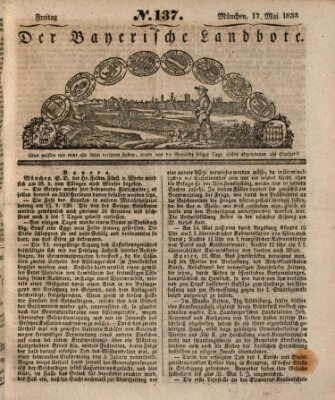 Der Bayerische Landbote Freitag 17. Mai 1833
