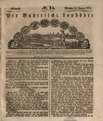 Der Bayerische Landbote Mittwoch 15. Januar 1834