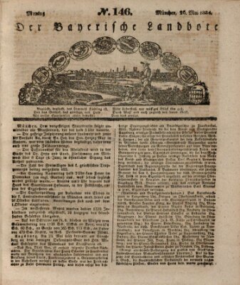 Der Bayerische Landbote Montag 26. Mai 1834