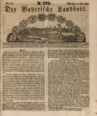 Der Bayerische Landbote Montag 14. November 1836