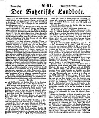 Der Bayerische Landbote Donnerstag 2. März 1837