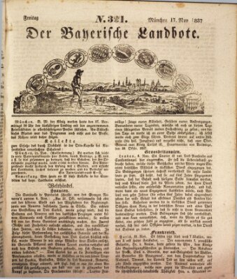 Der Bayerische Landbote Freitag 17. November 1837