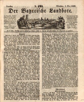 Der Bayerische Landbote Dienstag 1. Mai 1838
