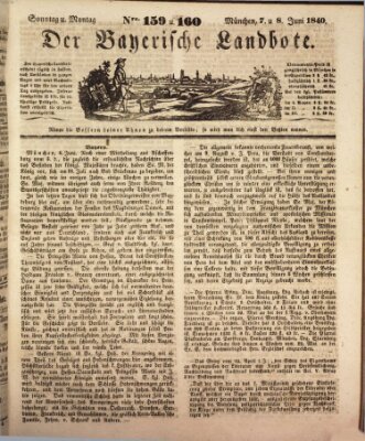Der Bayerische Landbote Sonntag 7. Juni 1840