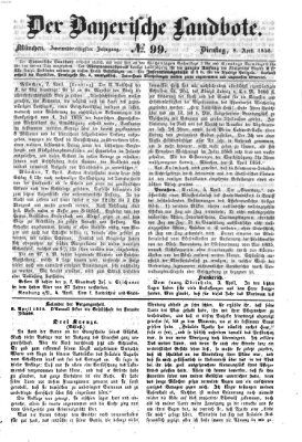 Der Bayerische Landbote Dienstag 8. April 1856