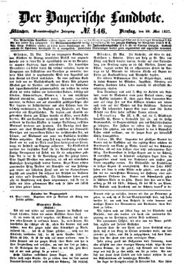Der Bayerische Landbote Dienstag 26. Mai 1857