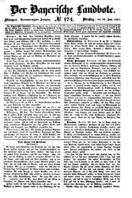 Der Bayerische Landbote Dienstag 23. Juni 1857