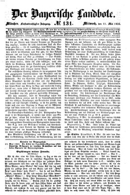 Der Bayerische Landbote Mittwoch 11. Mai 1859