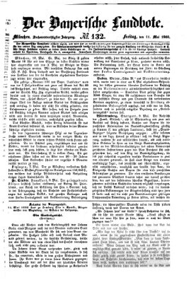 Der Bayerische Landbote Freitag 11. Mai 1860