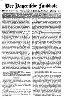 Der Bayerische Landbote Montag 4. Juni 1860