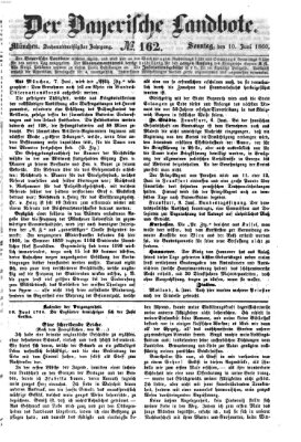 Der Bayerische Landbote Sonntag 10. Juni 1860