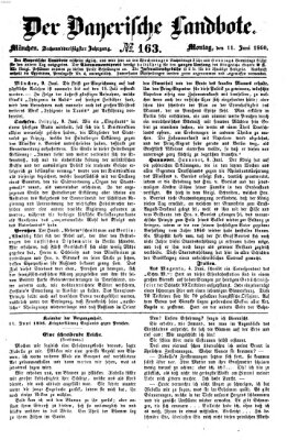 Der Bayerische Landbote Montag 11. Juni 1860