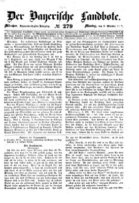 Der Bayerische Landbote Montag 6. Oktober 1862