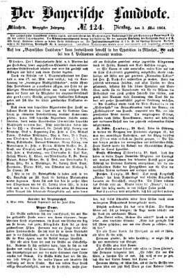 Der Bayerische Landbote Dienstag 3. Mai 1864