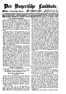 Der Bayerische Landbote Montag 17. April 1865