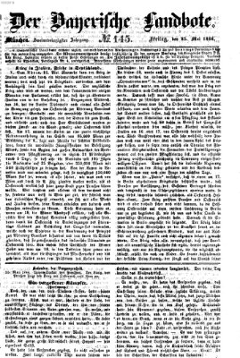 Der Bayerische Landbote Freitag 25. Mai 1866
