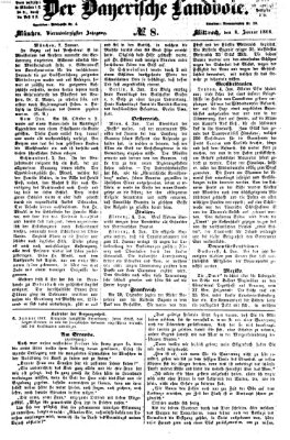 Der Bayerische Landbote Mittwoch 8. Januar 1868