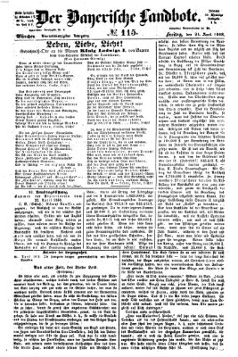Der Bayerische Landbote Freitag 24. April 1868