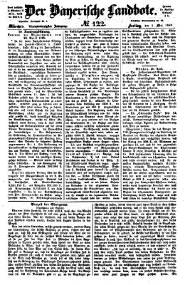 Der Bayerische Landbote Freitag 1. Mai 1868
