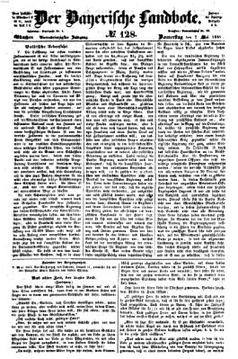 Der Bayerische Landbote Donnerstag 7. Mai 1868