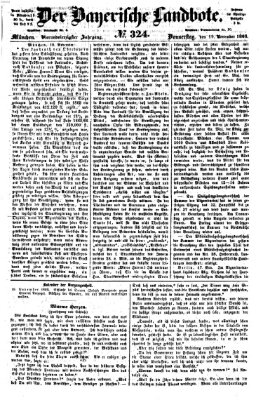 Der Bayerische Landbote Donnerstag 19. November 1868
