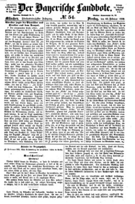 Der Bayerische Landbote Dienstag 23. Februar 1869