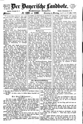Der Bayerische Landbote Montag 10. Mai 1869