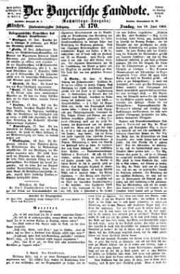 Der Bayerische Landbote Samstag 19. Juni 1869