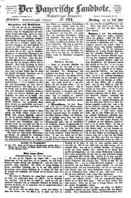 Der Bayerische Landbote Dienstag 13. Juli 1869