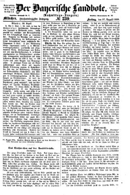 Der Bayerische Landbote Freitag 27. August 1869