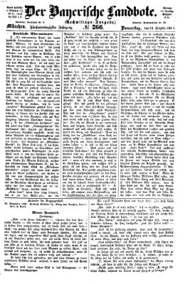 Der Bayerische Landbote Donnerstag 23. September 1869