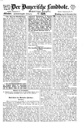 Der Bayerische Landbote Dienstag 16. November 1869