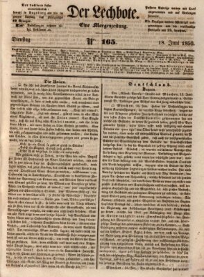 Der Lechbote Dienstag 18. Juni 1850