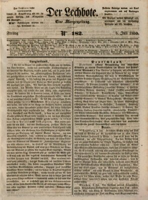 Der Lechbote Freitag 5. Juli 1850