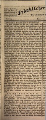Fränkischer Merkur (Bamberger Zeitung) Donnerstag 20. April 1837