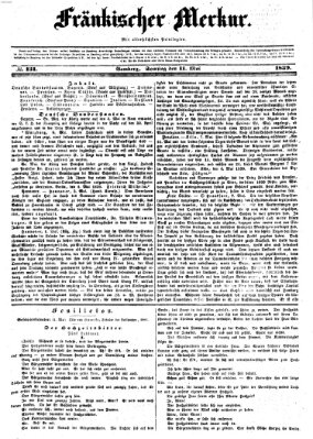 Fränkischer Merkur (Bamberger Zeitung) Samstag 11. Mai 1839