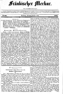 Fränkischer Merkur (Bamberger Zeitung) Samstag 2. Mai 1840